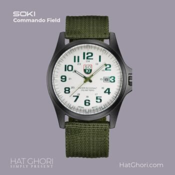 SOKI Commando Field Sport Calendar Quartz Watch