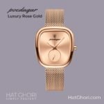 Poedagar Rose Gold Women's Watch HatGhori