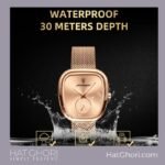 Poedagar Women Rose Gold Luxury HatGhori-1