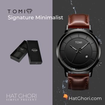 TOMI Signature Minimalist Business Class Watch HatGhori